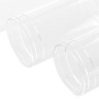 Tubes acryliques pour les accessoires de drones à enceinte submersible pour l'utilisation de ROV de chambres et de compartiments scellés sous-marins
