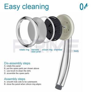 <b>Prime</b> Handheld Shower Head Stainless Steel Rain Spray Round Portable Durable HS1121 - Product Image 4