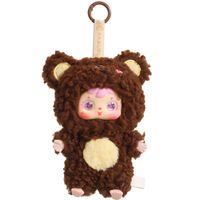 Yachuang Nuevo Peluche de Animal Pequeño Congelado, Lindo y Adorable, Caja Sorpresa de Colección, Adornos de Peluche a Escala 1/6, Unisex