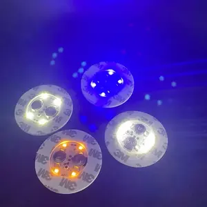 Led Coaster Led Bottle Sticker Led Bottle Flashing Light Sticker With 3m Supplier Led Bottle Lights