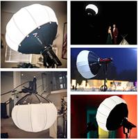 Accessoires Photo Lanterne Softbox Sphérique 55cm 65cm 85cm Monture Bowens Kit d'Éclairage Boîte à Lumière Montage Rapide