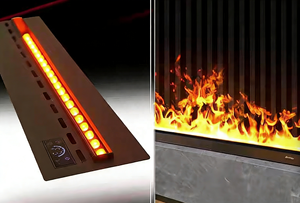 <span class=keywords><strong>Chimenea</strong></span> Eléctrica Moderna de <span class=keywords><strong>Bioetanol</strong></span> de 1.2m con Humidificación, 8 Colores de Llama, Acero Inoxidable 304, <span class=keywords><strong>Chimenea</strong></span> Eléctrica de Vapor - Product Image 5