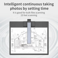 Digitalizador de Documentos A2 de Alta Velocidad, 20MP OCR con Escaneo Superior, USB, en Stock