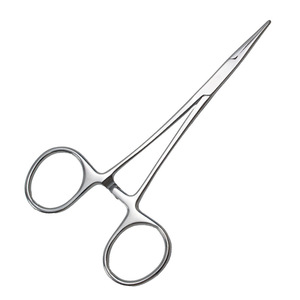 Pinces hémostatiques Guanlan en acier inoxydable, porte-aiguilles droits et courbés, instrument chirurgical vétérinaire - Product Image 3