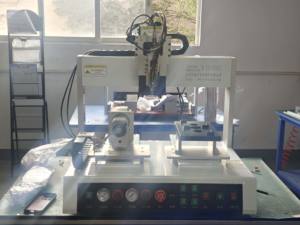 3軸CNC自動マルチヘッドテーブルトップシリコーンエポキシ樹脂液体はんだペースト接着剤ディスペンサーロボットシステム - Product Image 3