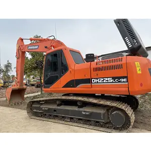 Excavadora Hidráulica Usada de Alta Calidad Doosan DH225 de 22 Toneladas, Maquinaria Industrial en Venta a Bajo Precio - Product Image 1