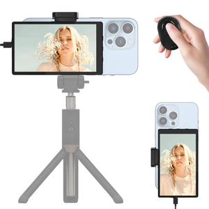 Accessoires pour smartphone : <span class=keywords><strong>Écran</strong></span> <span class=keywords><strong>de</strong></span> contrôle selfie pour vlog avec son en temps réel - Product Image 1