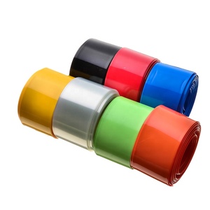 Manga retráctil de <span class=keywords><strong>PVC</strong></span> grueso 400mm de ancho tubo de rollo de película termorretráctil de <span class=keywords><strong>PVC</strong></span> para envoltura de paquete de batería <span class=keywords><strong>18650</strong></span> envoltura retráctil de <span class=keywords><strong>PVC</strong></span>
