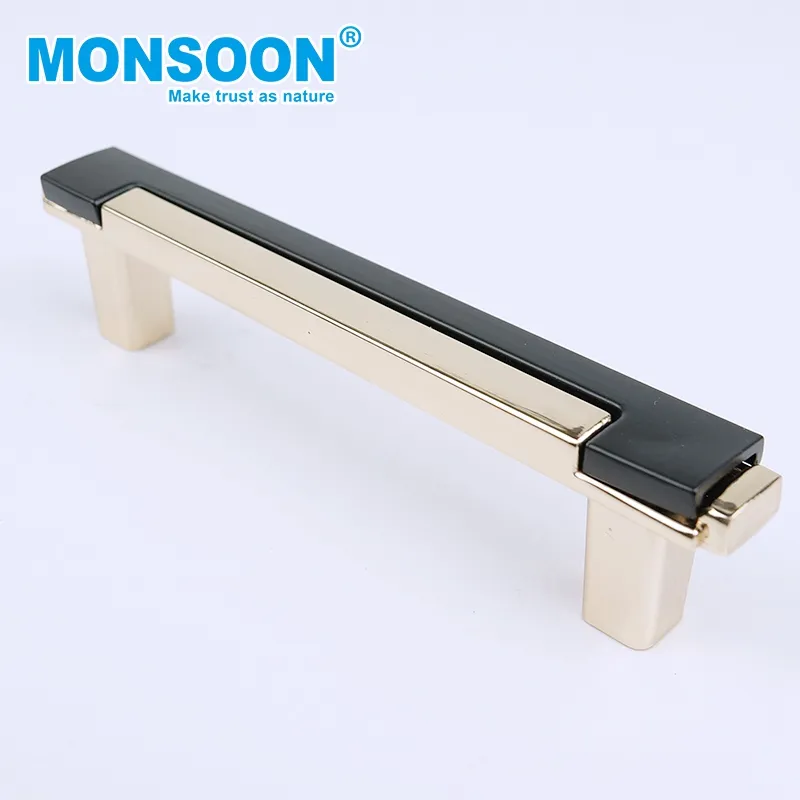 Hidden Long Modern Cabinet Handle Knurled Gold Cabinet Handles Furniture Door Pull Handle