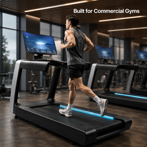 Caminadora Comercial Motorizada de Alta Resistencia con Pantalla de 32 Pulgadas y Función de Duplicación de Pantalla, Máquina de Caminata Profesional para Gimnasios y Centros de Fitness - Product Image 5