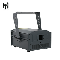 Luz Láser de Animación RGB a Todo Color de 20W, IP65 Impermeable, DMX512, Iluminación de Escenario para DJ, Conciertos, Discotecas y Eventos al Aire Libre