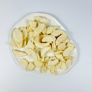 Friandises pour chiens et chatons : Chips de fruits croustillants bio <span class=keywords><strong>sans</strong></span> sucre, pur naturel, végétaliennes, tranches de poire des neiges lyophilisées - Product Image 5