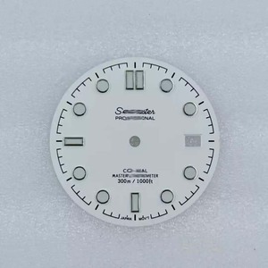 <span class=keywords><strong>Cadran</strong></span> de montre en acier inoxydable de 31 mm avec <span class=keywords><strong>cadran</strong></span> lumineux vert, <span class=keywords><strong>noir</strong></span>, bleu, blanc, vert, étanche, mouvement NH35 NH36, pièces de montre - Product Image 2