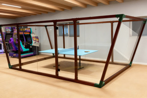 LDK 2024 China Compra profesional Cancha de pádel al aire libre Fabricante Cancha De <span class=keywords><strong>Padel</strong></span> Pistas de pádel con marco grande de a - Product Image 5