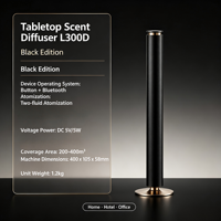 Diffuseur d'arômes pour hall d'hôtel en métal, grande surface, pulvérisateur de parfum automatique, machine d'aromathérapie intelligente, usage commercial, 100 ml