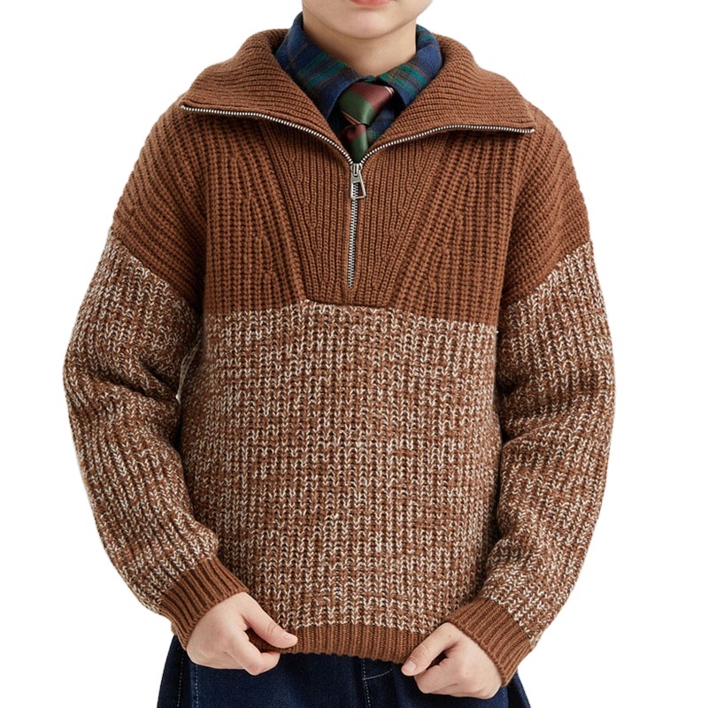 Winter New Custom Kid Knitted Pullover