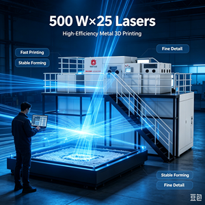 Imprimante 3D SLM en métal HY-M1500, haute vitesse, haute précision, automatique, nouvelle, industrielle, en acier inoxydable, système d'exploitation Windows, USB/Wifi - Product Image 3