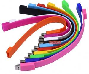 Bracelet en silicone, clé USB 4 Go, 16 Go, 32 Go, 64 Go, USB 2.0, clé USB, stick USB, disque U, clé USB, cadeau - Product Image 1