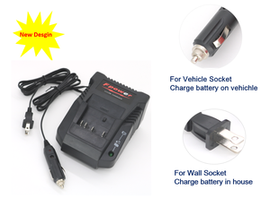 Nuovo design A Doppia funzione AC/DC da parete e del veicolo 10.8V -18V 3.5A di Ricambio per <span class=keywords><strong>Bosch</strong></span> Batteria caricatore BAT411 - Product Image 6