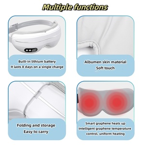 Masajeador Ocular Inteligente con Calor, Música Bluetooth, Presión de Aire y Vibración, Instrumento de Protección Ocular - Product Image 3