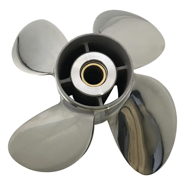 High Quality 4 Blade Aluminium Marine Propeller Stainless Steel Blades New Condition Casting Service for Boat Ship Propulsion