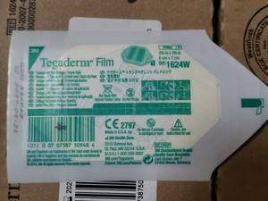 Apósito Transparente 3M 1624W/1626W, Impermeable y Transpirable, para Fijación de Tubo de Inserción Intravenosa <span class=keywords><strong>PICC</strong></span>, Parche Adhesivo Estéril - Product Image 3