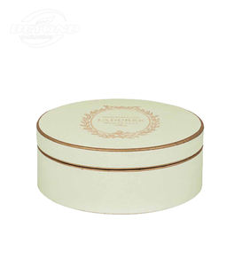 食品グレード段ボールゴールドスタンプフラットパックラウンドサークルケーキチョコレートマカロン透明紙チューブ包装箱 - Product Image 3