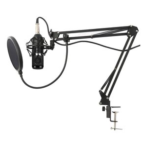 Micrófono de condensador de estudio negro CMC 20 de 2,5m - Product Image 1
