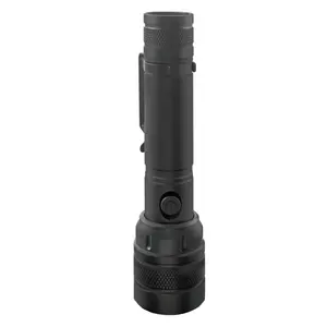 Bright Bird Powerful 5 Mode Outdoor Led Flashlight Rechargeable Waterproof Telescopic Zoom Flashlight Torches With Detachable Clip
