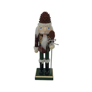 Высококачественные рождественские украшения декоративный Щелкунчик кулон ручной росписью деревянная игрушка-Щелкунчик куклы