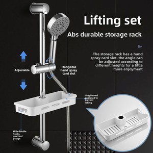Robinet mitigeur <span class=keywords><strong>de</strong></span> salle <span class=keywords><strong>de</strong></span> bain en laiton élégant tout en cuivre poli triple chauffe-eau doux chaud froid robinet <span class=keywords><strong>de</strong></span> douche pour baignoire douche - Product Image 3