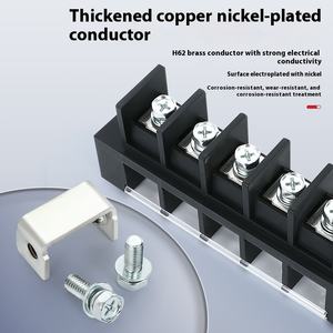 <span class=keywords><strong>Bornier</strong></span> de batterie au lithium de type traversant à courant élevé Barrière de stockage d'énergie de capacité 50A <span class=keywords><strong>Bornier</strong></span> mural - Product Image 1