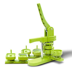 <span class=keywords><strong>Machine</strong></span> à badges 3-en-1 facile à utiliser : créez des badges en forme de cœur, carrés et ronds – Presse manuelle efficace pour projets de bricolage populaires - Product Image 6