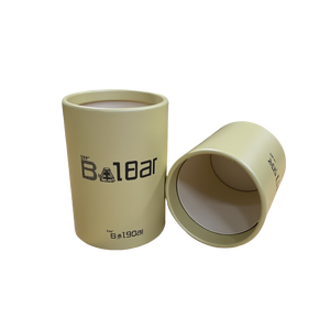 Custom Printed Eco-Friendly Food Grade Kraft Paper Cylinder Tube <b>Boxes</b> For Tea Coffee Bean Candy <b>Cookie</b> Packaging - Product Image 2