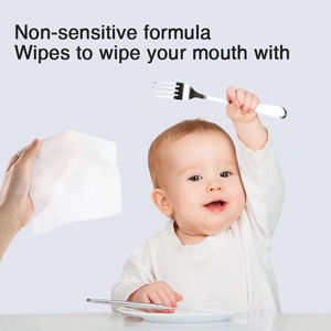 Pañales más seguros y toallitas húmedas con logotipo personalizado, toallitas húmedas para el cuidado del bebé, tela no tejida spunlace - Product Image 2