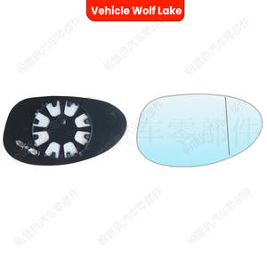 Lente de espejo retrovisor para vehículo Wolf Lake, cristal azul para BMW E90, pieza de repuesto para lado derecho e izquierdo 51167157248 51167157247 - Product Image 2