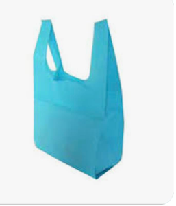 Sac fourre-tout réutilisable en non-tissé blanc pour supermarché et camping, idéal pour l'emballage en gros et respectueux de l'environnement - Product Image 2