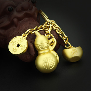 Porte-clés créatif Danse du Lion, breloque de voiture pour <span class=keywords><strong>homme</strong></span> élégant avec cadenas de la paix rotatif, pendentif personnalisé tête de lion porte-bonheur Danse du Lion - Product Image 3