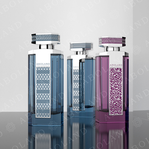 100ml Special Design Perfume Glass Bottle <b>Empty</b> Spray Slim Design Cosmetic Fragrance Container Perfume Bottle With <b>Box</b> Packaging - Product Image 5