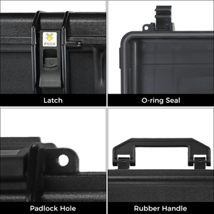 Boîte de transport en plastique de haute qualité, accessoires de lutte contre l'incendie, boîte de transport en PP avec serrure brevetée - Product Image 3