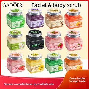 Exfoliante Corporal con Múltiples Sabores de Frutas, Marca Privada, Purifica, Exfolia, Limpia, Suaviza y Blanquea la Piel del Rostro y Cuerpo - Product Image 1