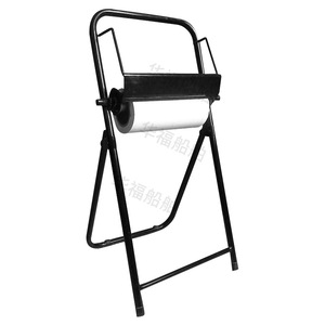Marine Vertical <b>Paper</b> <b>Holder</b> White Iron Wall Mount Circular Contemporary Design For Bathroom Toilet <b>Paper</b> Roll - Product Image 2