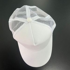 Casquette de baseball classique en coton personnalisée en gros, taille ajustable, casquette trucker en maille style hip-hop, disponible en plusieurs tailles, artisanat textile - Product Image 3