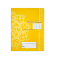 Fournitures scolaires Cahier d'exercices pour étudiants 17X22cm 96 pages