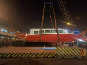 Grandsea 11,5m Bateau ferry pas cher en fibre de verre pour le transport de passagers fluvial, taxi fluvial - Product Image 6