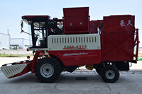 Machine agricole moissonneuse à grande vitesse de cueillette coton 3 rangs moissonneuse combinée prix de vente