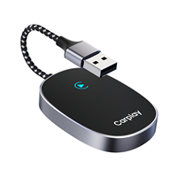 Adaptador Dongle Inalámbrico y con Cable 2 en 1 OEM ODM para CarPlay, Compatible con Android y Apple iPhone
