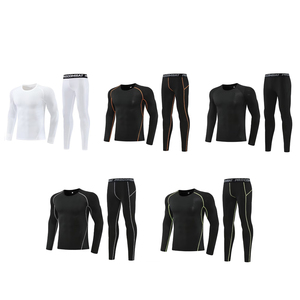 <span class=keywords><strong>Sous</strong></span>-vêtements de hockey longs pour hommes et garçons, couche de base thermique d'hiver, collants de compression pour le ski, le basketball, le football, ensemble de <span class=keywords><strong>sous</strong></span>-vêtements de sport - Product Image 4