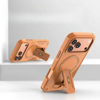 Nouvelle Coque Invisible Armor avec Support Magnétique pour Charge Sans Fil pour iPhone 17 Pro Max et iPhone 17 Pro