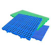Tapis anti-humidité en plastique HDPE de qualité commerciale, découpés sur mesure pour la manutention de marchandises en supermarché, la production industrielle et les centres logistiques